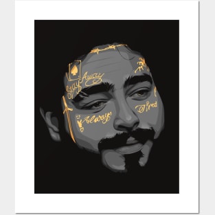 Post Malone Graphic Posters and Art